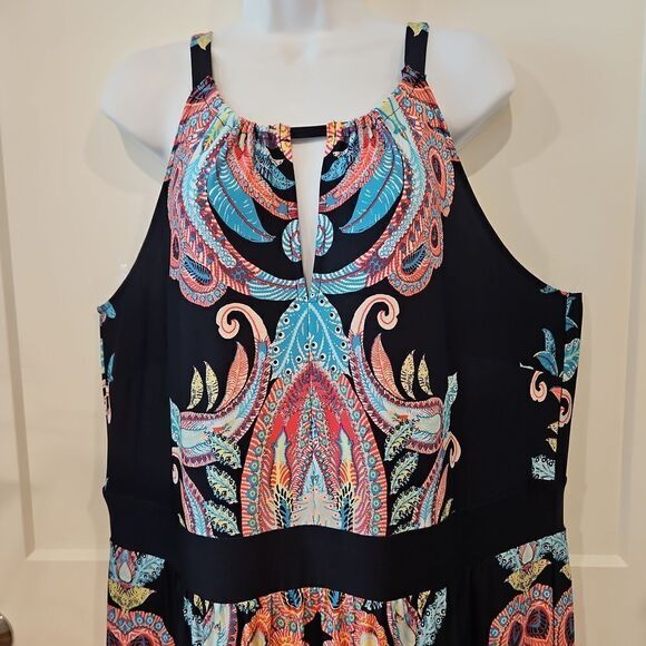 Romans Maxi Dress sz 18/20 - Picture 4 of 8